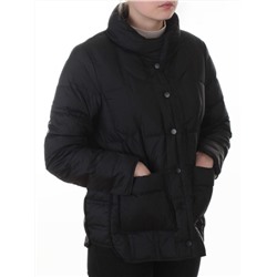 8810 BLACK Куртка пуховая облегченная женская (утиный пух)