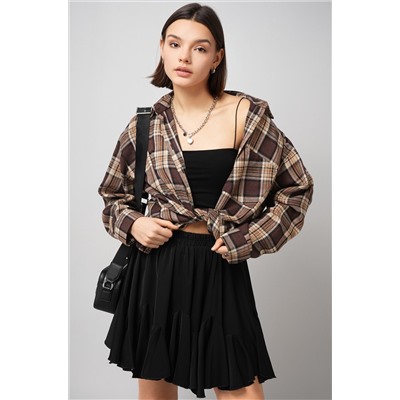 Рубашка женская в клетку Happyfox