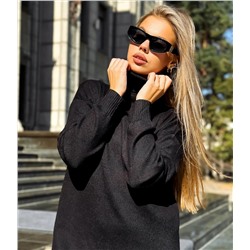 Платье #КТ7421, чёрный