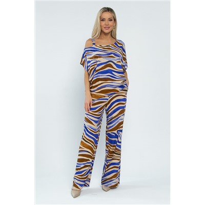 Костюм Асвари (сине-коричневый) К15338-5М