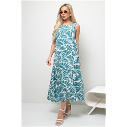 Сарафан длинный лёгкий с принтом Ненси №9