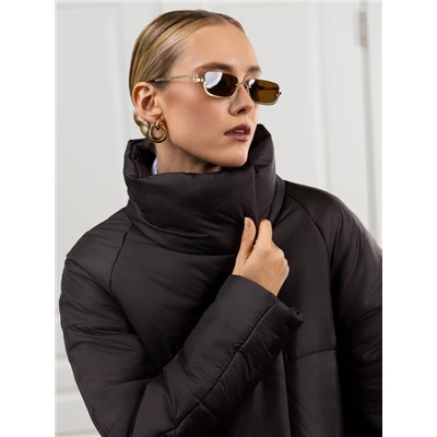 Пальто женское коричневый