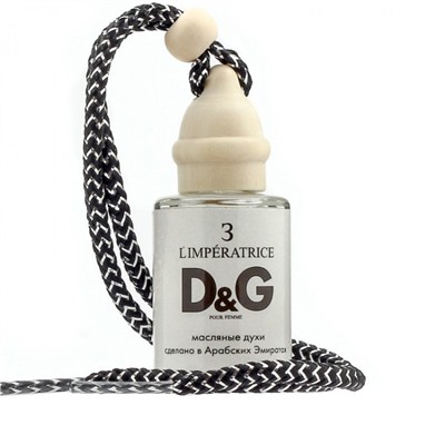 Автопарфюм Dolce & Gabbana 3 L’Imperatrice 12ml