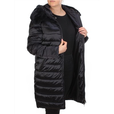 815 INK BLUE Пальто зимнее женское VISDEER (200 гр. тинсулейт)