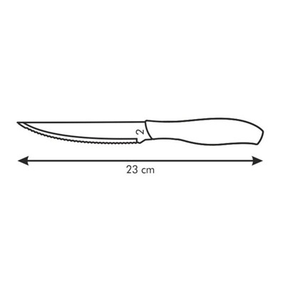 Нож стейковый Tescoma Sonic, 12 см, 6 шт