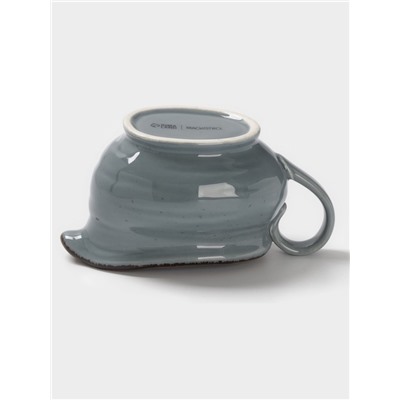 Соусник Magistro Alpine Frost, 285 мл, фарфор, голубовато-серый