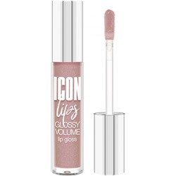 LuxVisage Блеск для губ с эффектом объема ICON lips glossy volume тон 505 Ice Beige 3,4г