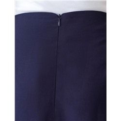 Юбка тюльпан с разрезом скроенная по косой из плотного лиоцелла