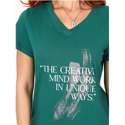 Сопряжение - футболка зеленый