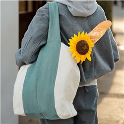 Сумка шоппер с ручками SL HOME Linen shopper, 50×50 см, 100% лён, 200 г/м2