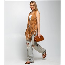 Жилет #КТ88510, коричневый