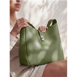 Женская кожаная сумка Richet 3216LN 753 Зеленый