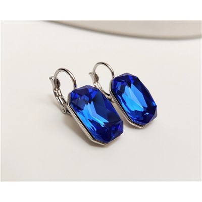 Серьги с чешскими кристаллами