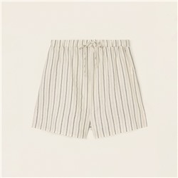 Шорты домашние женские SL HOME Linen, белые