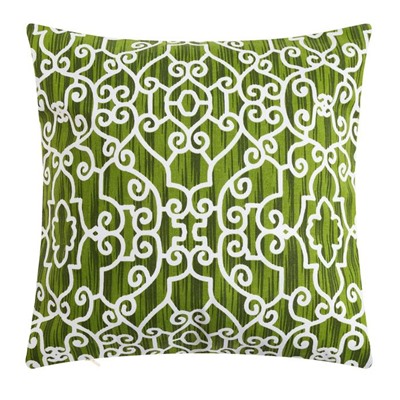Наволочка декоративная 40×40 см, Pattern green, 100% хлопок