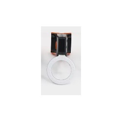 Фонарь задний COMIRON "RING" суперлегкий; свет LED; аккум 250mAh; влагозащита IP64. /уп 100/