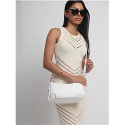 Женская кожаная сумка Richet 3229LN 762 Белый