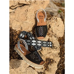 Avarca menorquina · 14426 negro+CINTURON BOLSOS (130)-20 (4) АКЦИЯ