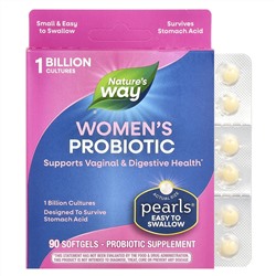 Nature's Way, пробиотик для женщин, 1 млрд культур, 90 капсул
