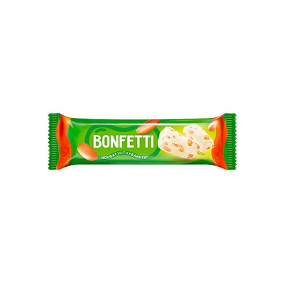 Батончик Bonfetti, 25 г (упаковка 18 шт)