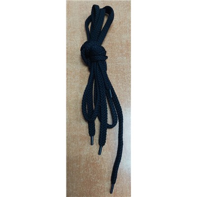 Шнурки черн плоские 120 см