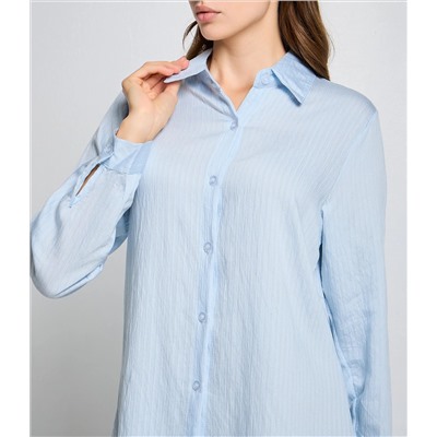 Рубашка #КТ105 (7), голубой