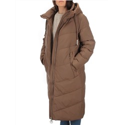 126 BROWN Пальто зимнее женское (200 гр. холлофайбер)