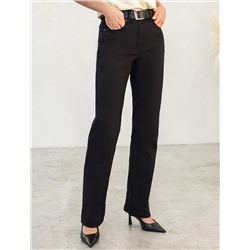 Прямые джинсы из эластичного денима