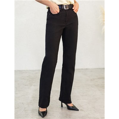 Прямые джинсы из эластичного денима