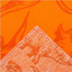 Пеленка "Крошка Я" Дино 75*100 см, бязь, хлопок 100%