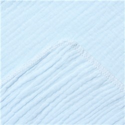 Пеленка двухслойная "Крошка Я" Sea wave, 130х100см, 100 % хлопок