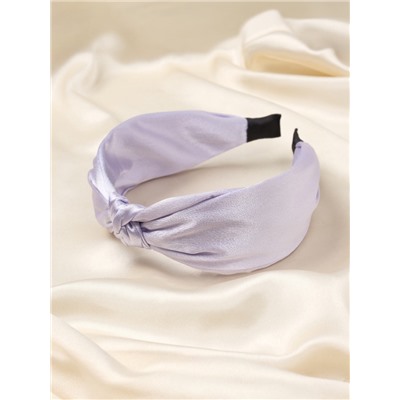 Ободок для волос QF «Трейси», 4 см, сиреневый