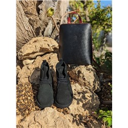 Ab. Zapatos 1619/2 New R · Negro+AB.Z PELLE MOCHILA VERA PELLE (590) Negro-Granate АКЦИЯ