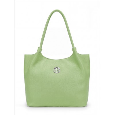 Женская кожаная сумка Richet 3315LN 871 Зеленый