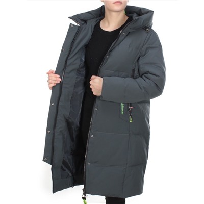 YR-965 GRAY/GREEN Куртка зимняя женская COSEEMI (200 гр. холлофайбера)