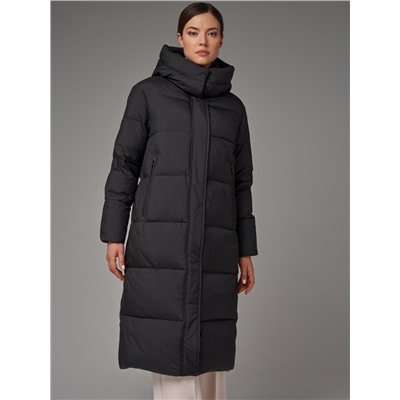 Пуховик женский черный