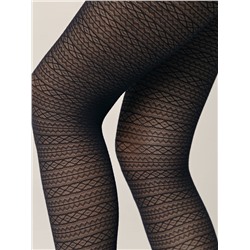 CONTE DELICATE Колготки женские с ажурным рисунком
