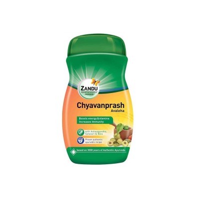 УЦЕНКА Чаванпраш для повышения иммунитета Zandu CHYAVANPRASH AVALEHA, 500 гр