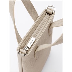 Женская кожаная сумка Richet 3261LN 930 Бежевый