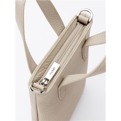 Женская кожаная сумка Richet 3261LN 930 Бежевый