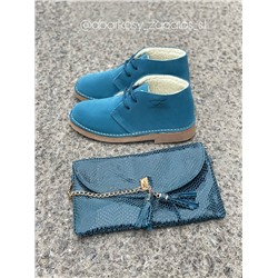 Ab.Zapatos 3512/2 New R PETROL+Клатч GURU АКЦИЯ