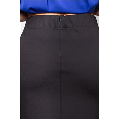 Юбка-карандаш чёрная Элли 65 см №2