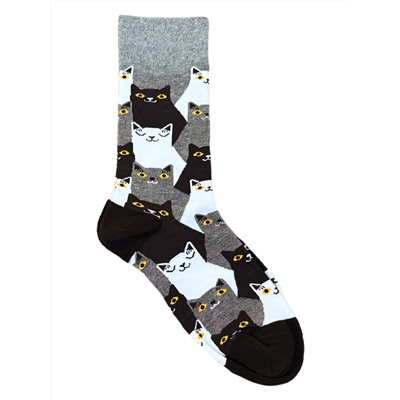 Носки р.35-40 "Cute Animals" Котики и Кошечки
