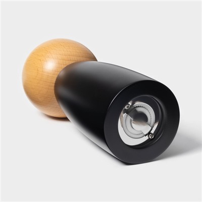 Мельница для специй Magistro Ollander, 17 см, чёрная