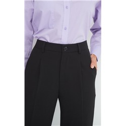Брюки женские укороченные F222-0822 чёрные