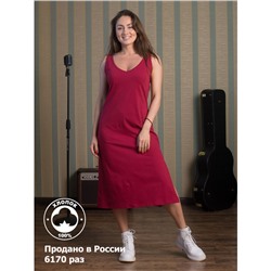 Платье женское КП1437 бордовый