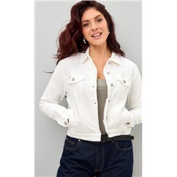 Куртка джинс F412-1227 white