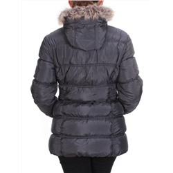 B-52 DARK GRAY Куртка зимняя женская NO NAME (150 гр. холлофайбер)