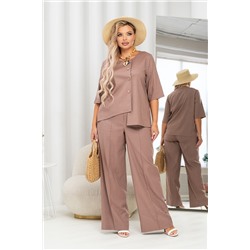 Брюки АБ-014л капучино