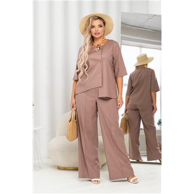 Брюки АБ-014л капучино